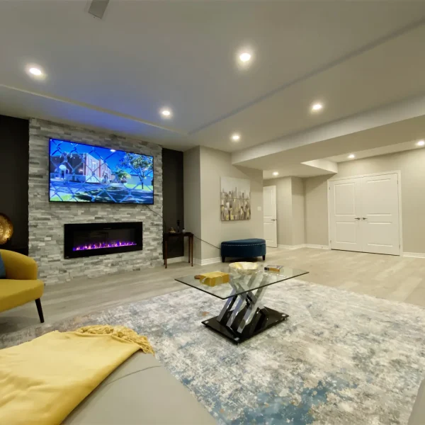 Location 82 image 5 (Open Concept, Living Room, Feature Wall & Fireplace)