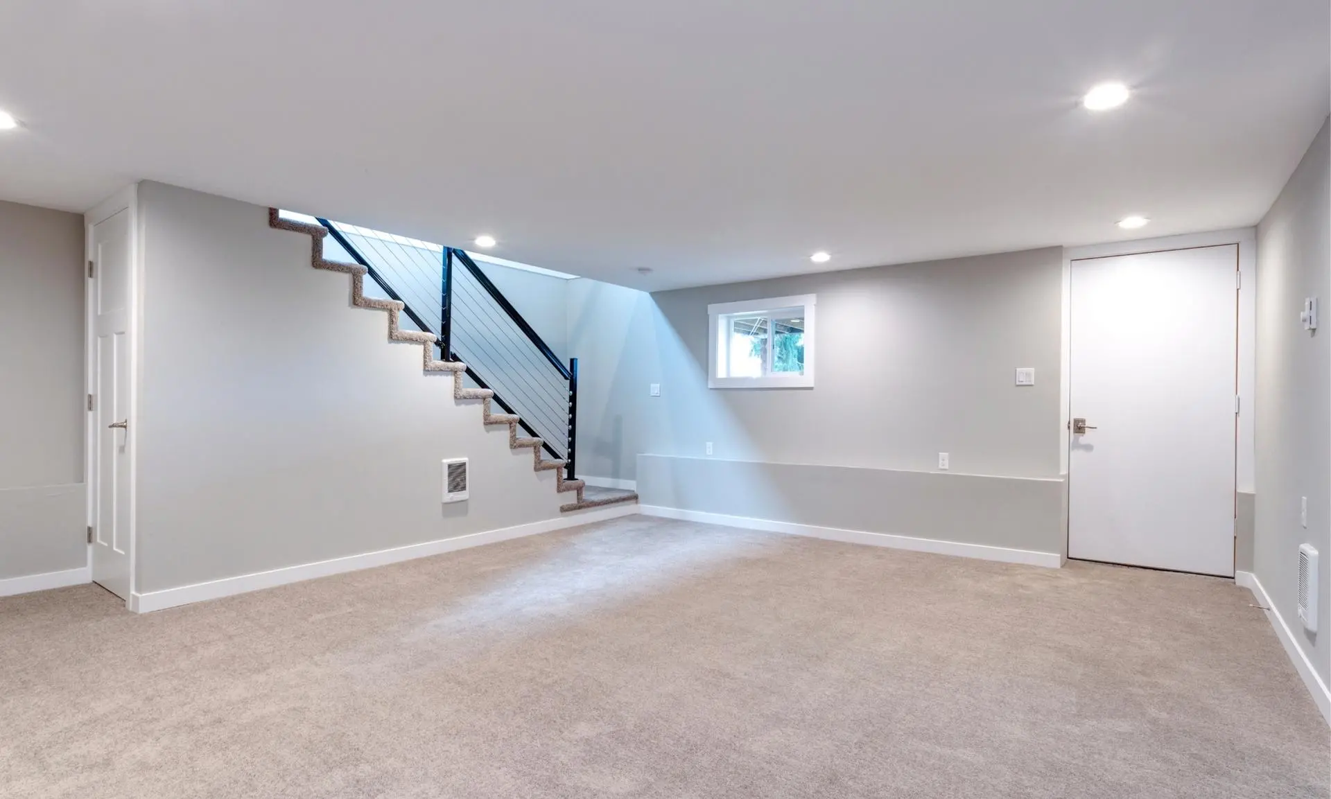 Basement renovation Caledon