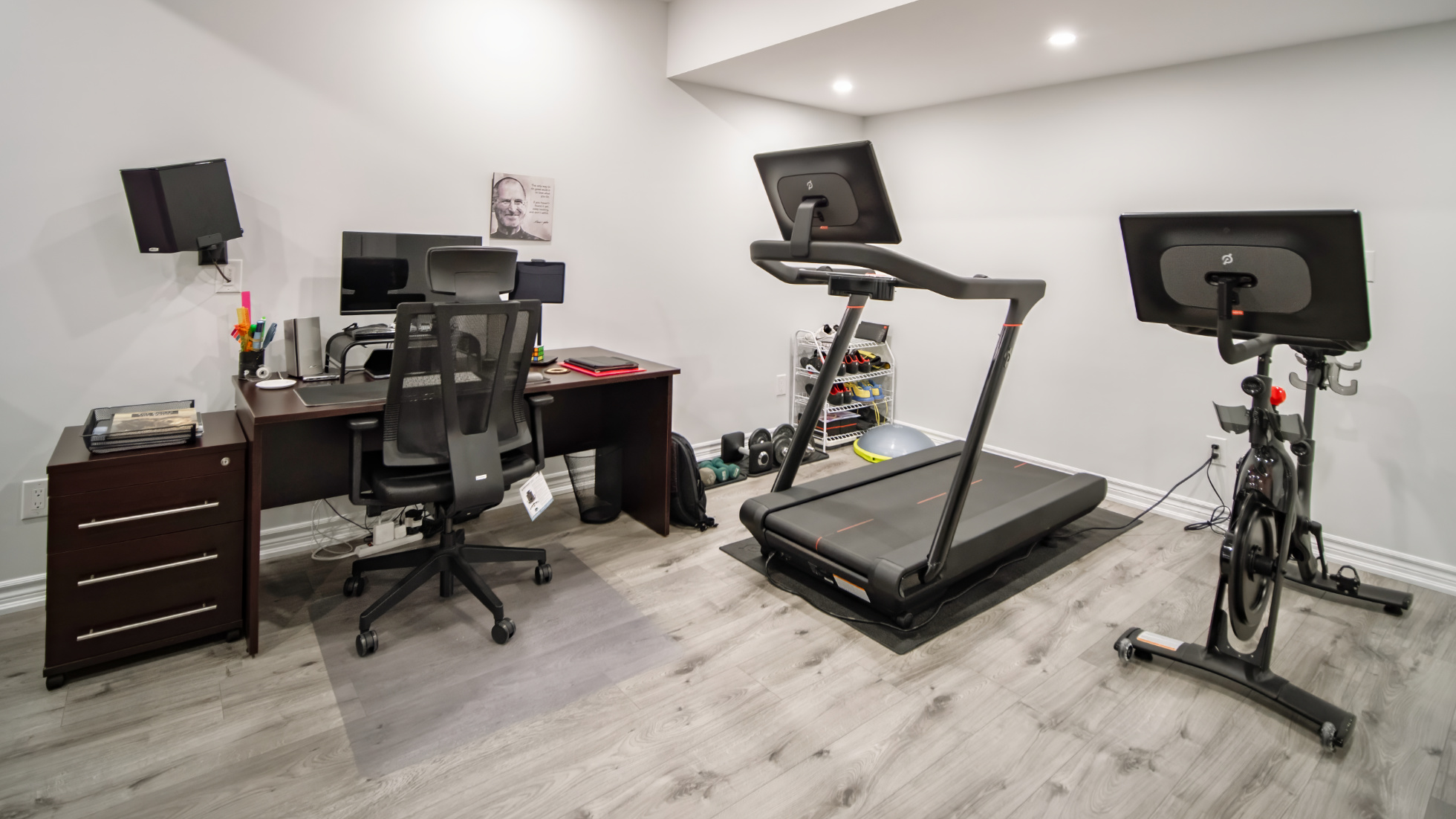 Basement Office Ideas